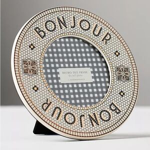 Anthropologie The Bistro Tile Stoneware Frame